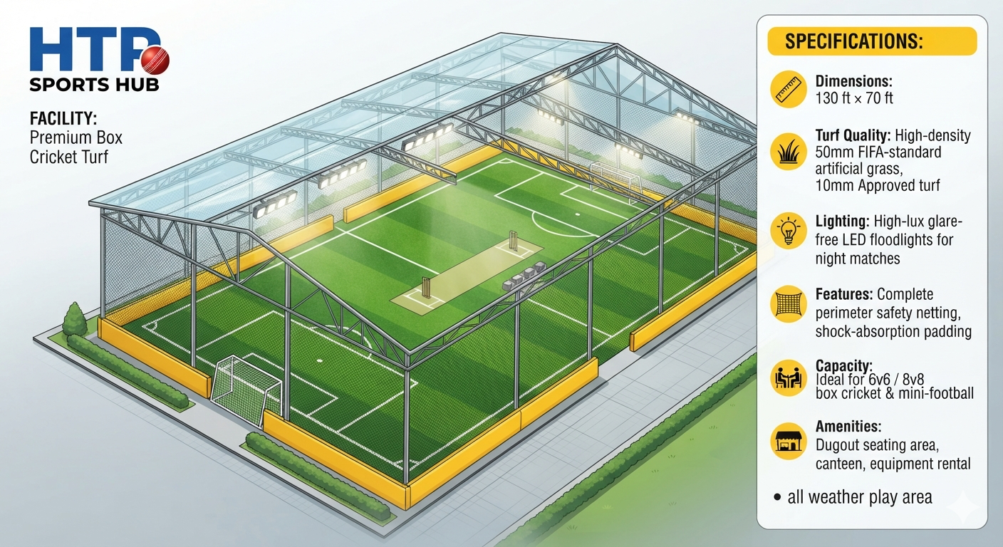 Indoor Box (Cricket / Football)